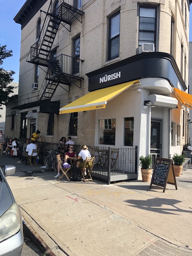 Nûrish coffee shop in Brooklyn