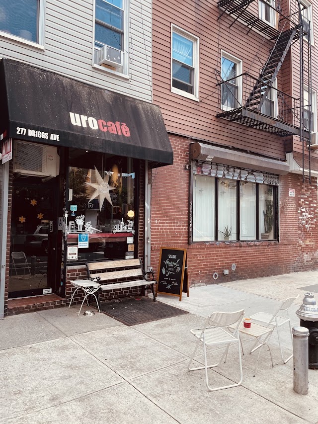 Uro Cafe coffee shop in Brooklyn