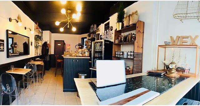 VEX El Cafe coffee shop in Brooklyn