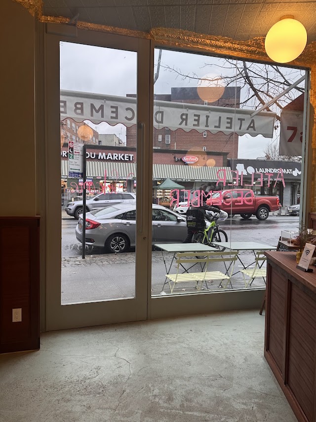 Atelier December coffee shop in Brooklyn
