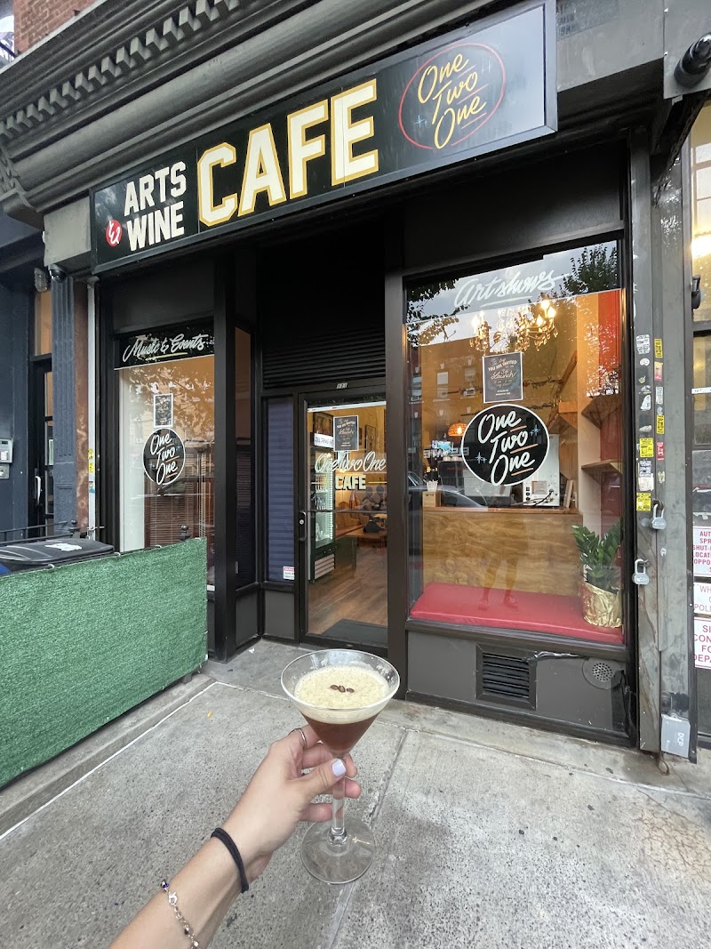 OneTwoOne Café coffee shop in Brooklyn