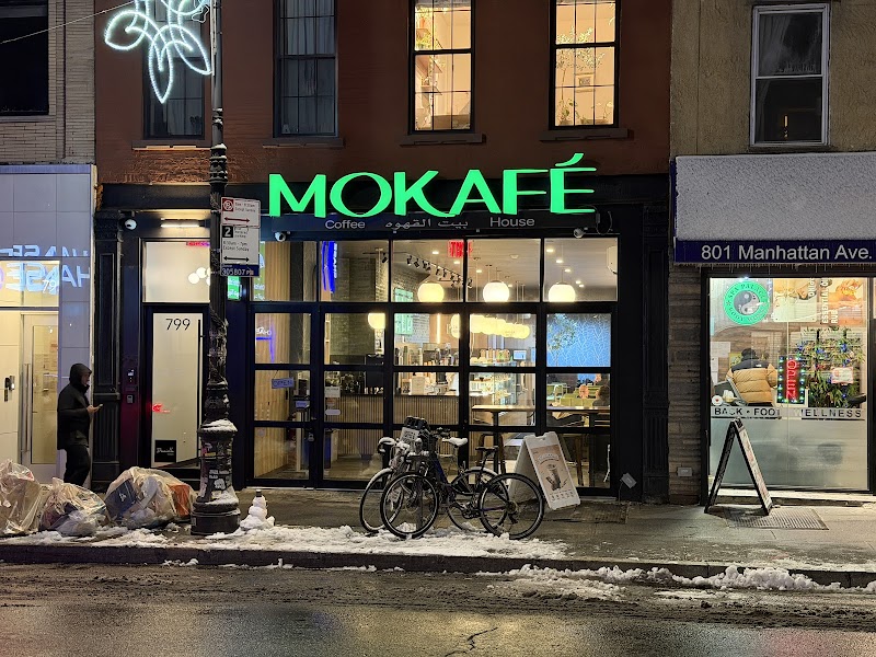 MOKAFÉ coffee shop in Brooklyn