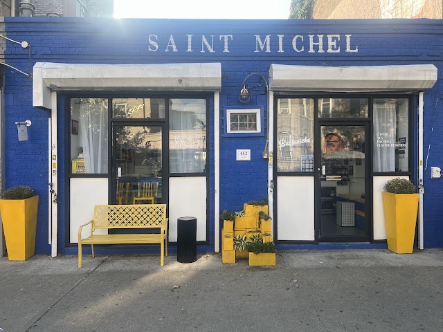Saint Michel: Cafe and Art coffee shop in Brooklyn