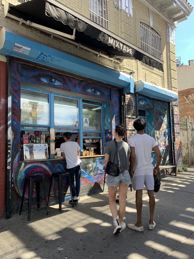 Mixtape Bushwick coffee shop in Brooklyn