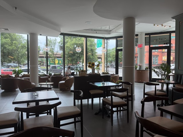 Glasshaus Cafe coffee shop in Brooklyn
